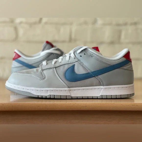 Nike Dunk Low QS Retro Silver Surfer Running Casual Shoes Men Size 11 HF0391-001 - Picture 3 of 10